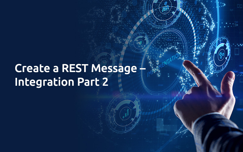Create a REST Message - Integration